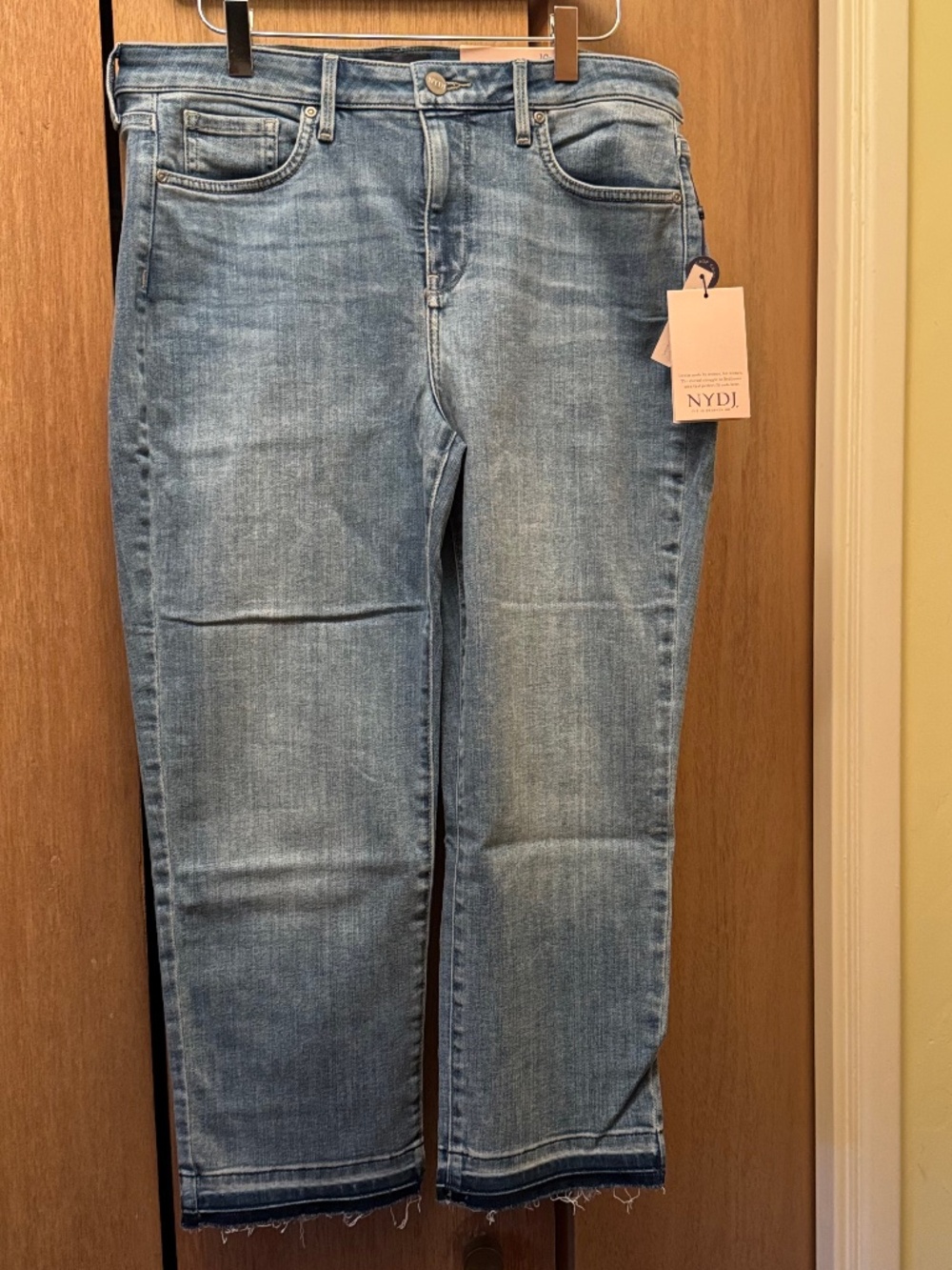 NYDJ Capri Jeans W/Released Hem
